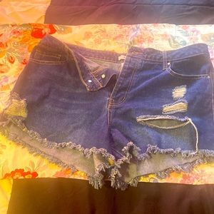 Denim Daisy Duke Shorts